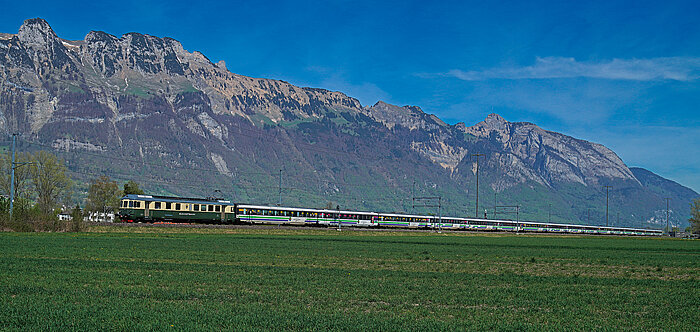Der längste Voralpen-Express auf dem Weg nach Ungarn